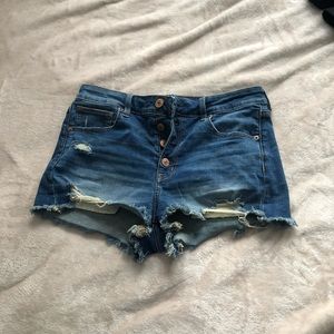 American eagle high waisted shorts